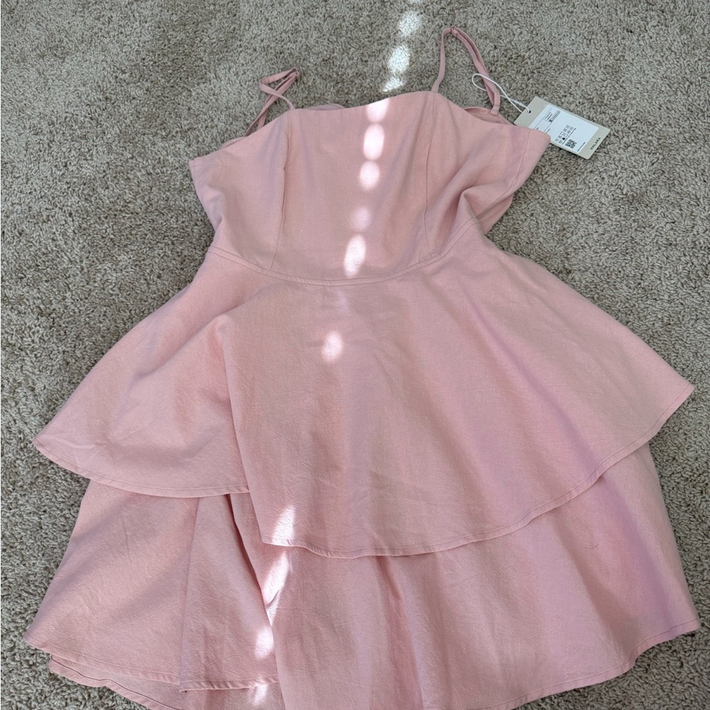 Halara Backless Adjustable Strap Tied Back Mini C… - image 3